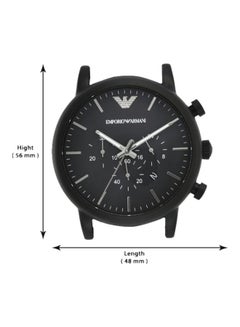 EMPORIO ARMANI Men's Luigi Water Resistant Chronograph Watch AR1970  - Image 4