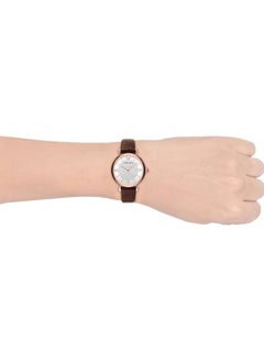 Women's Gianni T Bar Water Resistant Analog Watch AR11269 - 32 mm - Brown - v1618578638/N37378766A_4