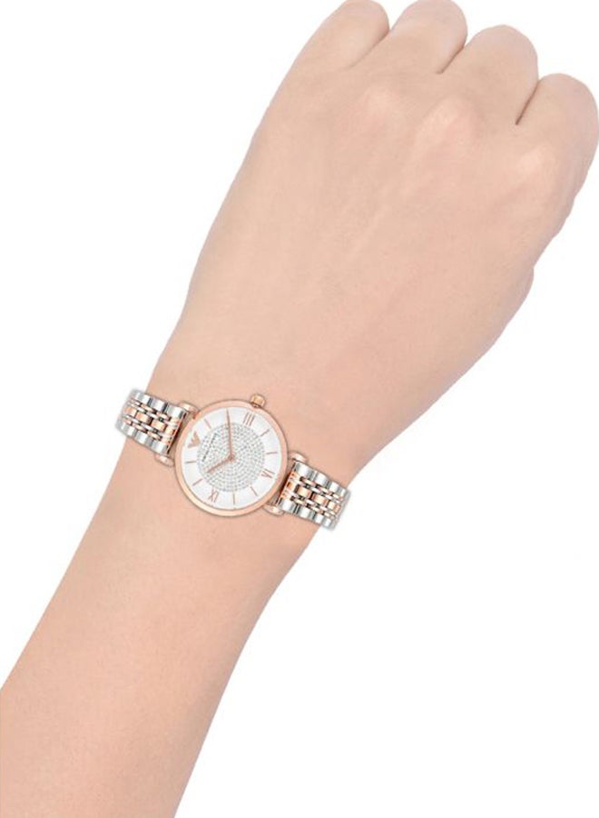 EMPORIO ARMANI - Women's Retro Analog Watch AR1926 - Image 1