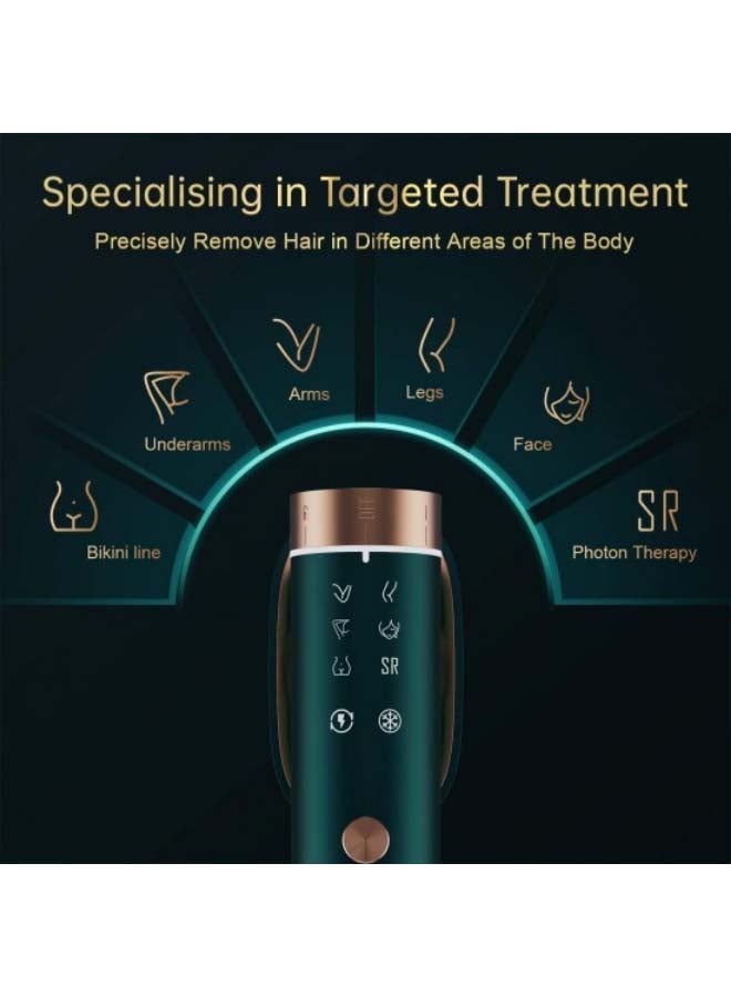 Bosidin Permanent Laser Hair Removal Device Green - Image 2