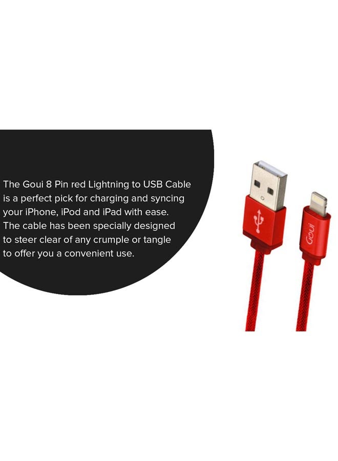 USB Cable Red