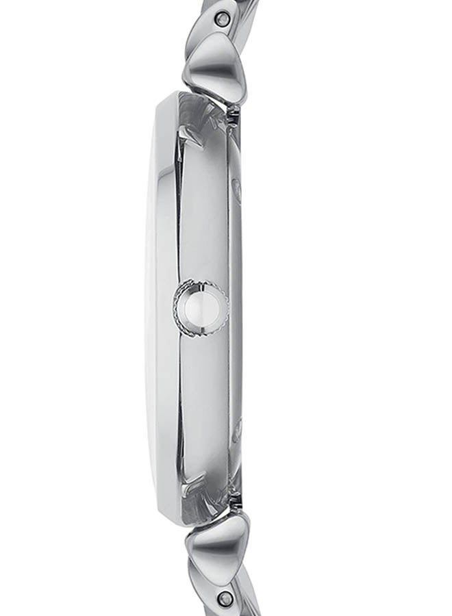 EMPORIO ARMANI Women's Gianni Stainless Steel Analog Watch AR1908 - 32 mm - Silver  - Image 3