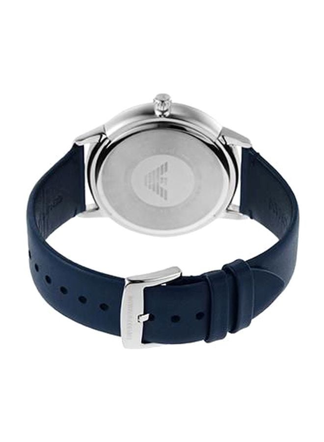 EMPORIO ARMANI - Men's Water Resistant Analog Watch AR80032 - 43 mm - Blue - Image 1