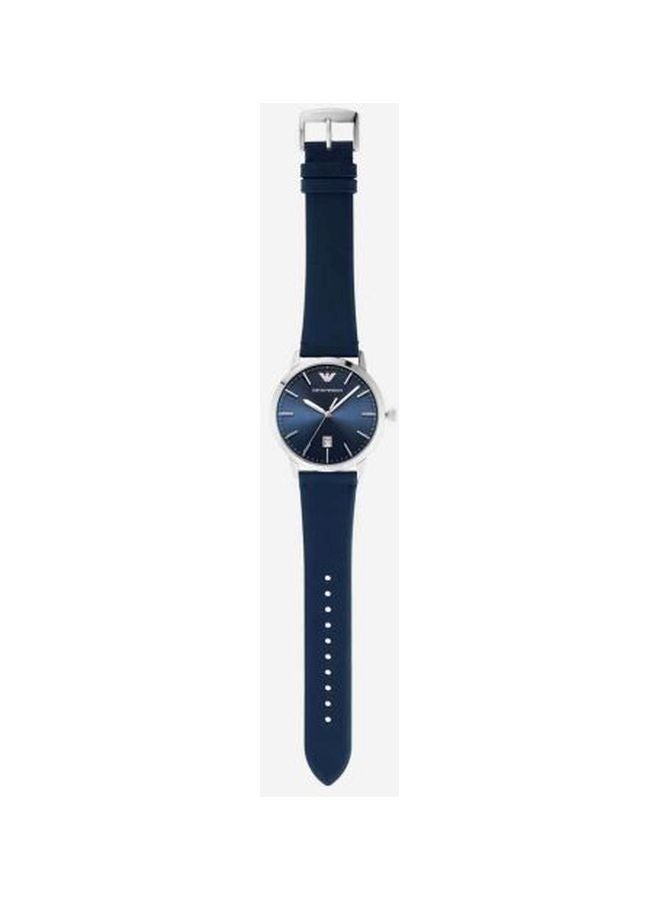 EMPORIO ARMANI - Men's Water Resistant Analog Watch AR80032 - 43 mm - Blue - Image 1