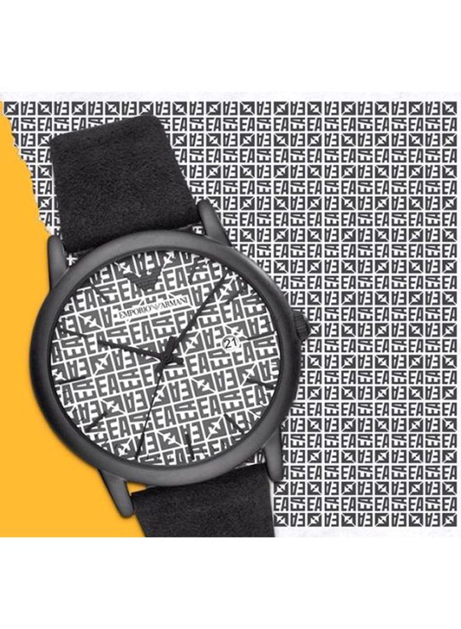 EMPORIO ARMANI - Men's Luigi Analog Watch AR11274 - 43 mm - Black - Image 1