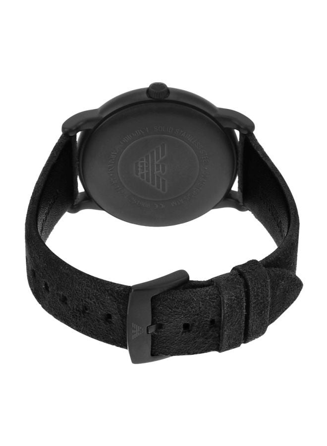 EMPORIO ARMANI - Men's Luigi Analog Watch AR11274 - 43 mm - Black - Image 1