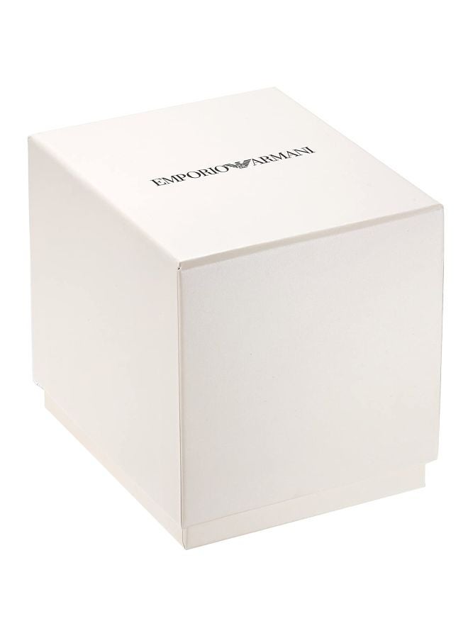 EMPORIO ARMANI - Women's Gianni T-Bar Water Resistant Analog Watch AR1926 - 32 mm - Silver/Gold - Image 1