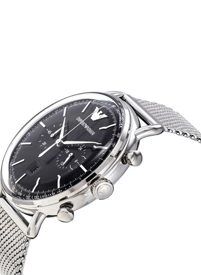 EMPORIO ARMANI - Men's Water Resistant Metal Chronograph Watch AR11104 - Image 1