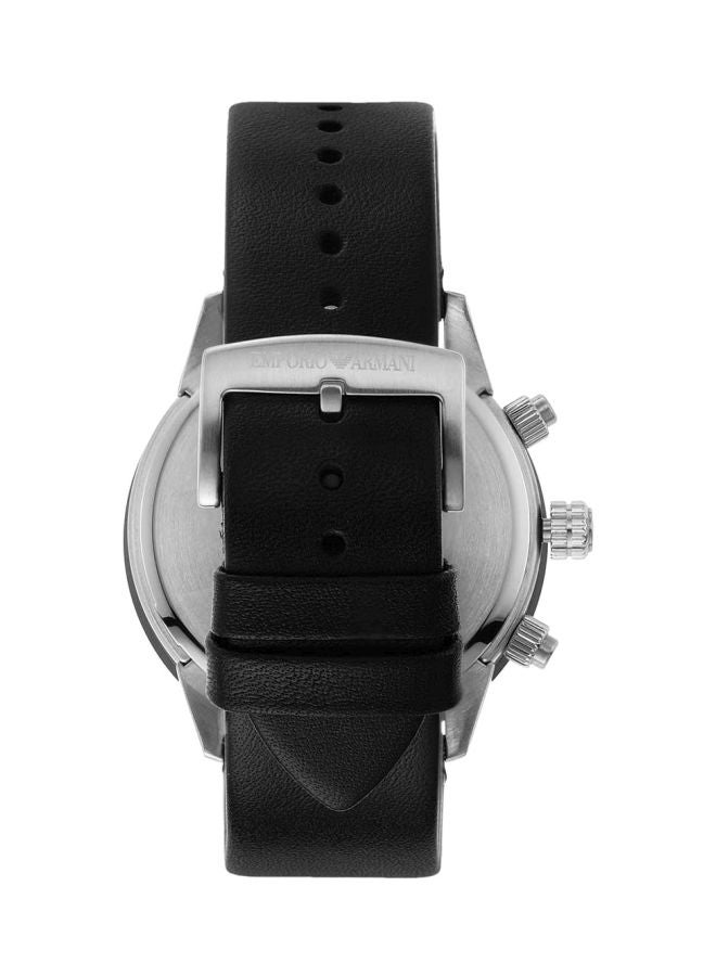 EMPORIO ARMANI Men's Water Resistant Chronograph Watch AR11243 - 43 mm - Black - Image 4