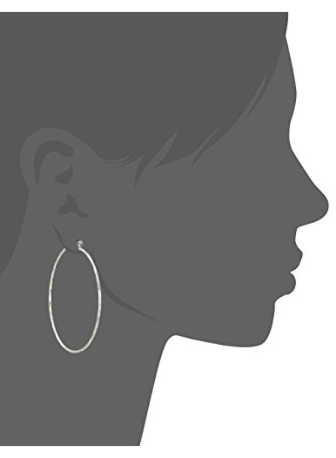 LUCKY BRAND - Hammered Hoop Earrings - Image 1