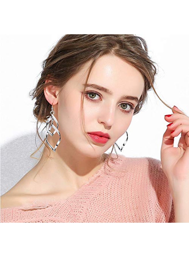 Venianus 12-Pairs Drop Dangle Earrings Set - Image 2