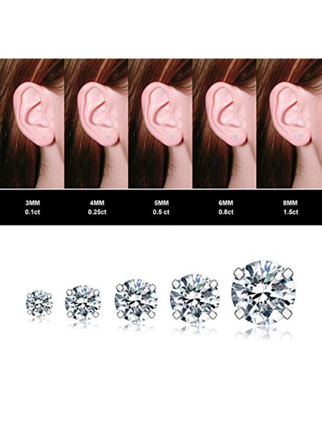 5-Pairs Stud Earrings Set - v1618603504/N45732731A_2