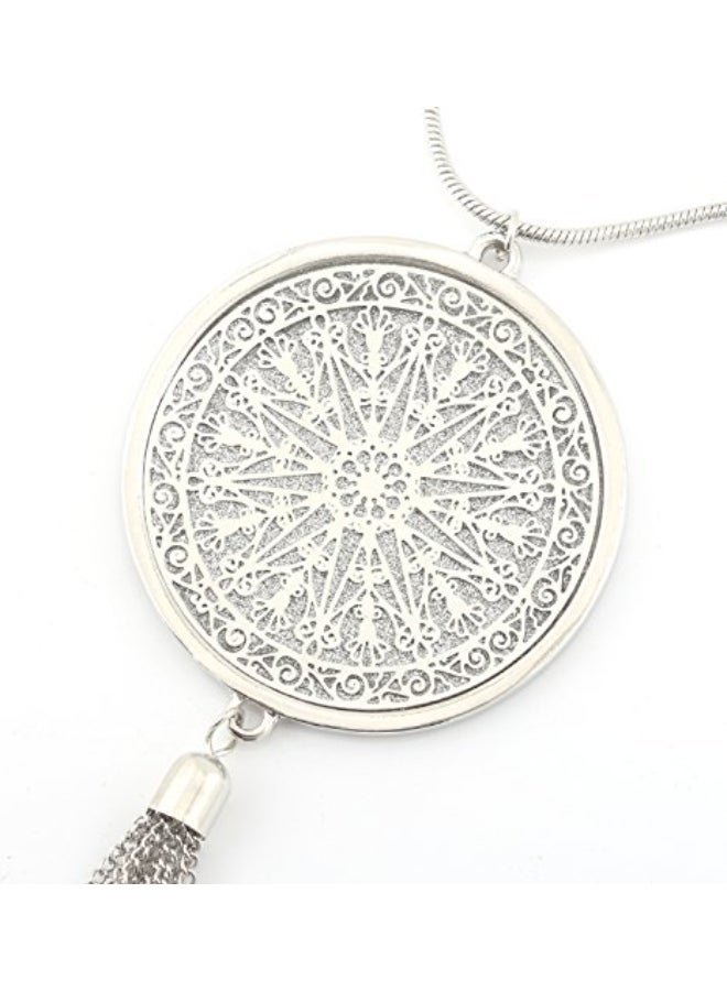 MOLOCH Tassel Fringe Necklace Set - Image 3