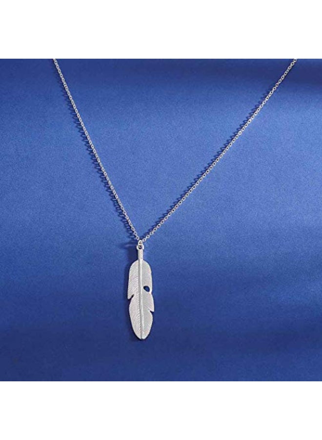 Yalice Long Leaf Necklaces - Image 3
