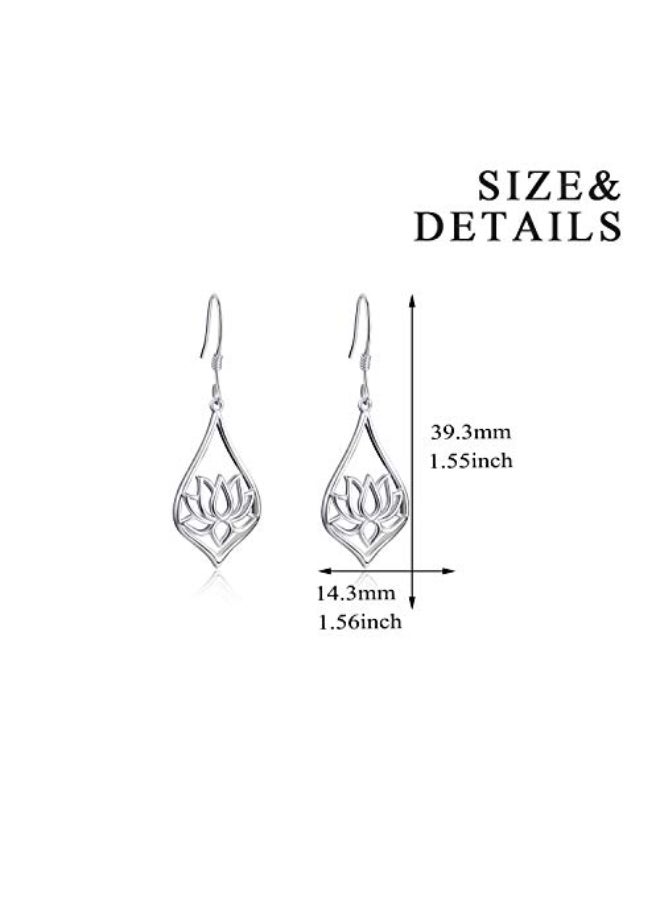 WINNICACA Sterling Dangle Drop Earrings - Image 2