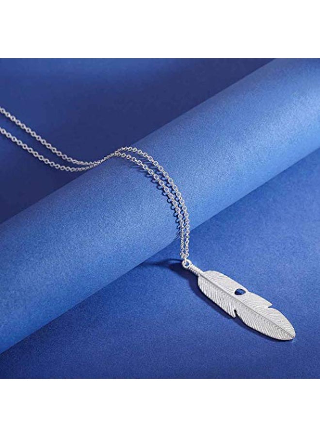 Yalice Long Leaf Necklaces - Image 1