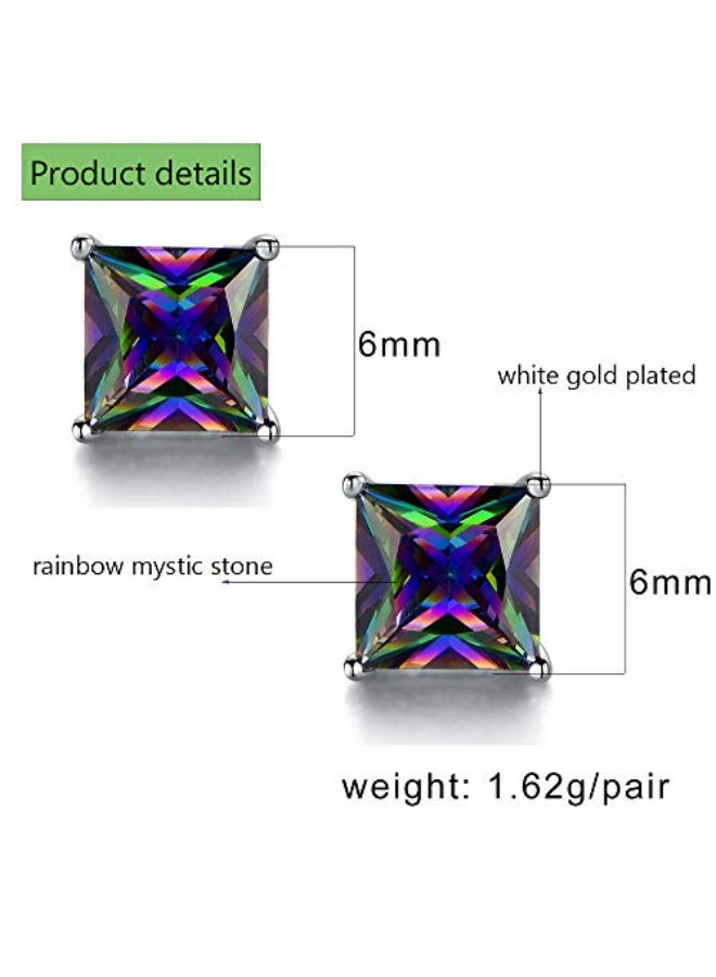 VOLUKA Square Earrings - Image 2