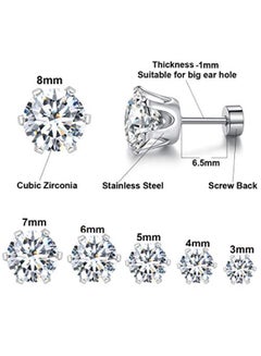 VOLUKA Zirconia Stud Earrings  - Image 2