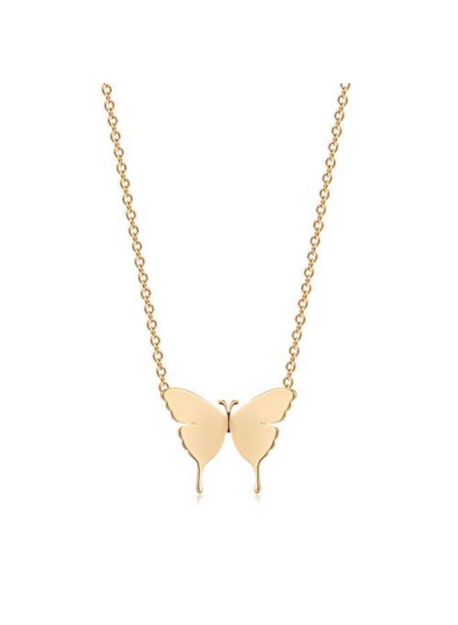 Mevecco - Butterfly Pendant Necklaces - Image 1