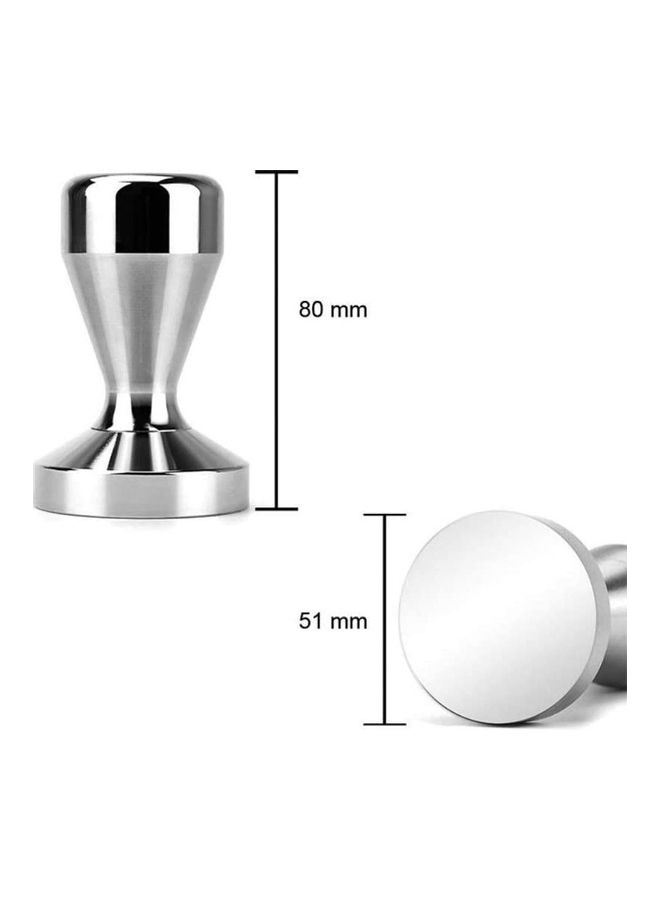 XiuWoo Stainless Steel Espresso Coffee Tamper Silver - Image 2