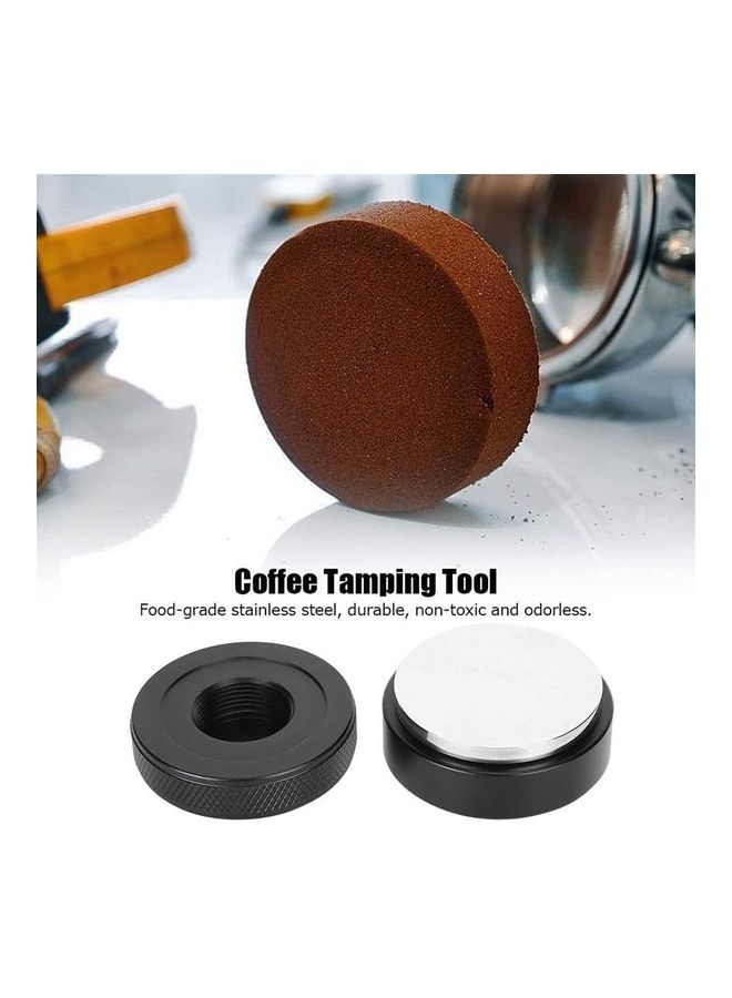 XiuWoo Espresso Tamper Coffee Powder Distribution Tools Black/Silver - Image 4