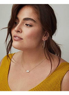 Kendra Scott 14K Gold Plated Iridescent Drusy Necklace  - Image 3