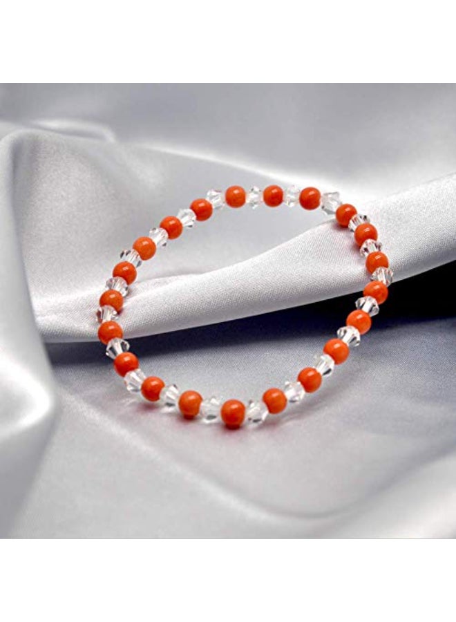 Faux Crystal Pearls Necklace, Bracelet And Earring Set - Image 4