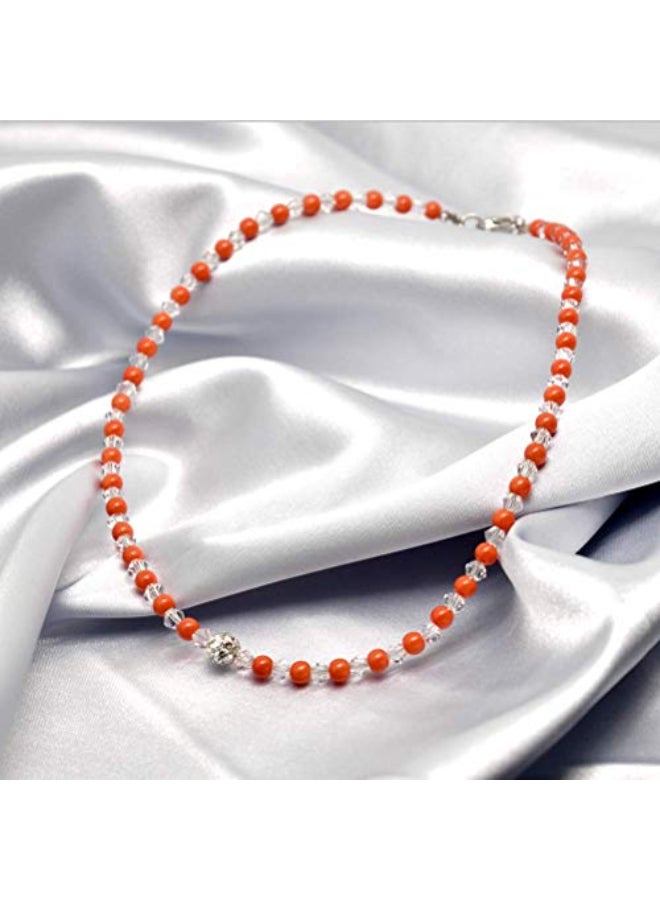 Faux Crystal Pearls Necklace, Bracelet And Earring Set - Image 5