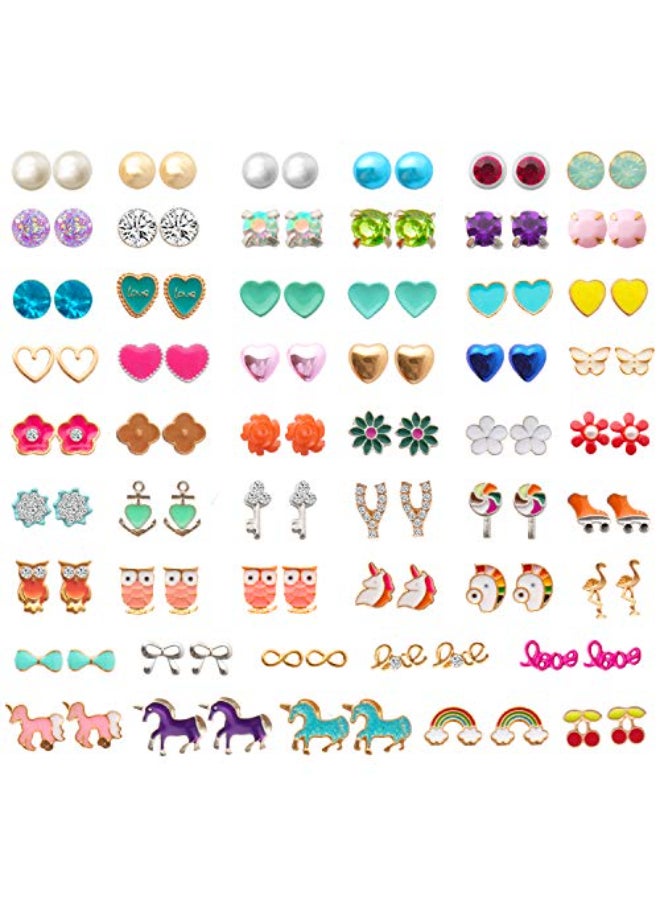 52 Pair Of Newitin Hypoallergenic Stud Earrings - Image 1