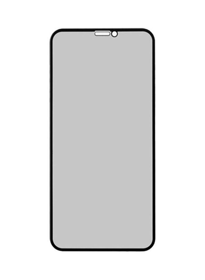 shAyzee 5D Privacy Tempered Screen Protector For Apple iPhone XR Clear/Black - Image 1