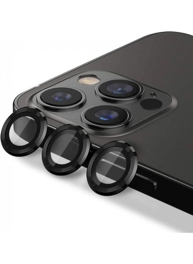 Camera Lens Protector Glass For iPhone 12 Pro Max Black