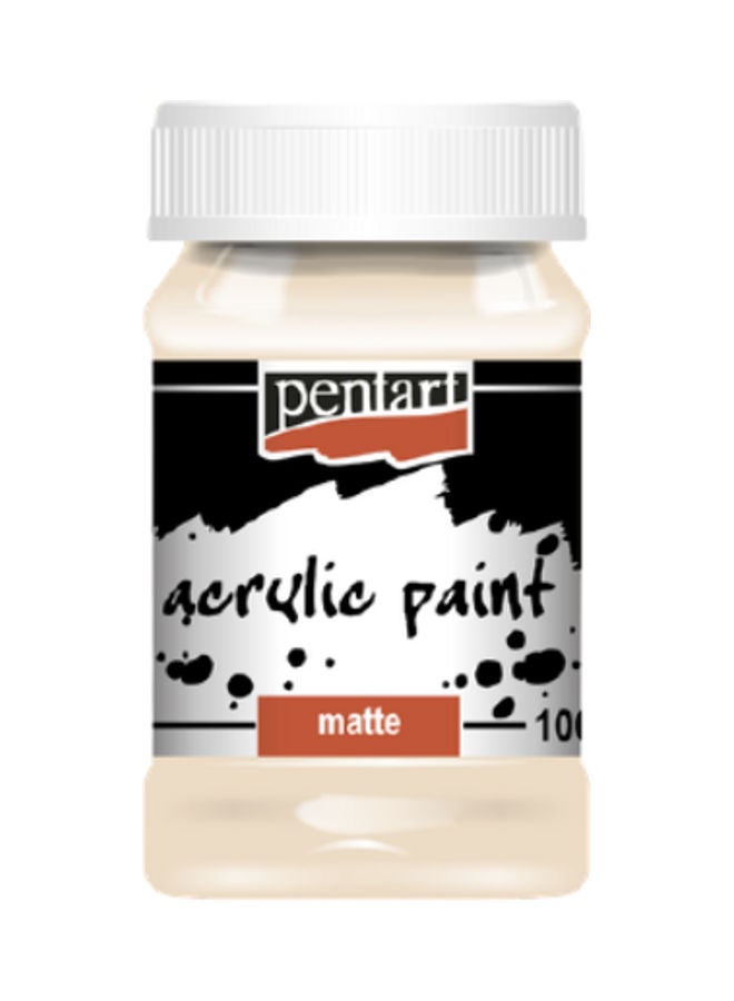 Pentart - Acrylic Paint Matte Beige - Image 1