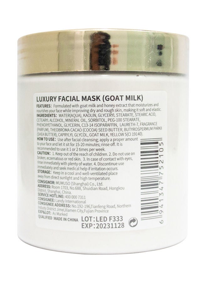 Luxury Goat Milk Facial Mask 250ml