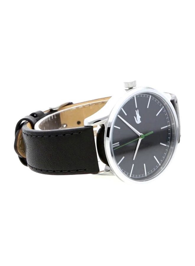 LACOSTE - Men's Vienna Leather Analog Wrist Watch 2011047 - Image 1