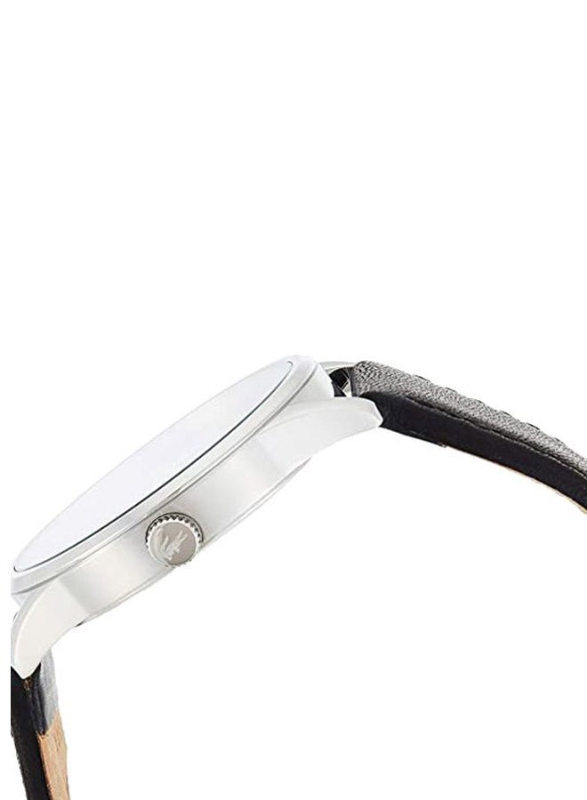 LACOSTE - Men's Vienna Leather Analog Wrist Watch 2011047 - Image 1