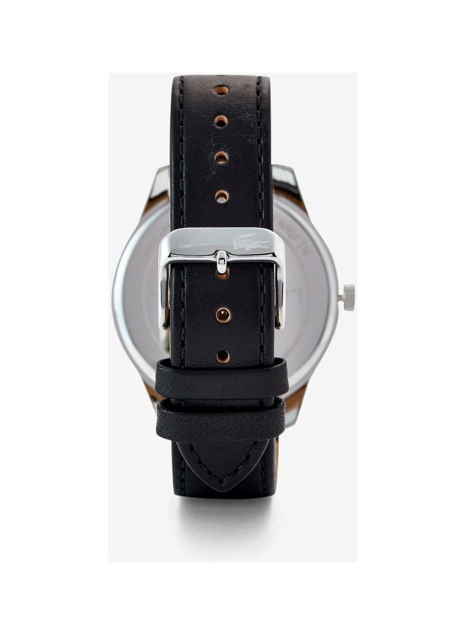 LACOSTE - Men's Vienna Leather Analog Wrist Watch 2011047 - Image 1