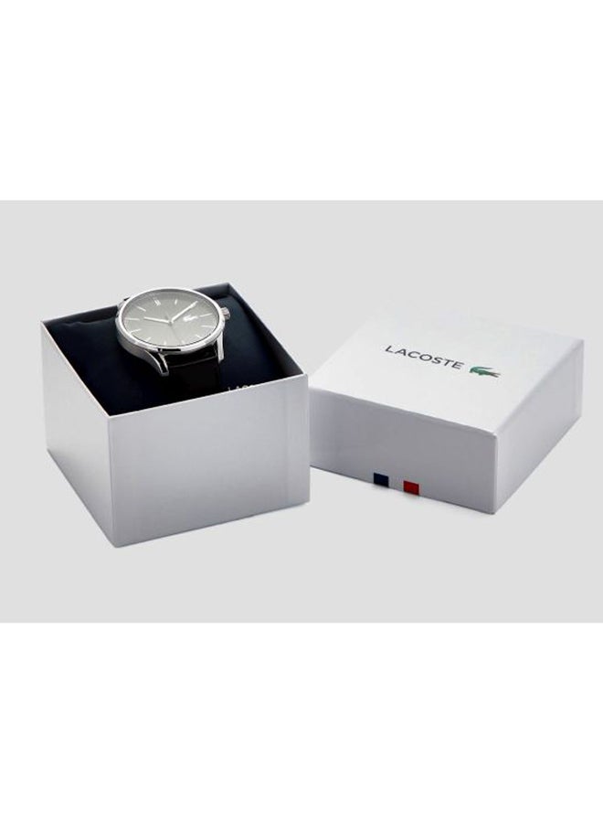 LACOSTE - Men's Vienna Leather Analog Wrist Watch 2011047 - Image 1