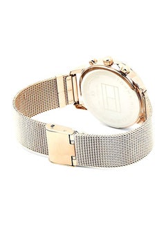 TOMMY HILFIGER Women's Blake Round Shape Stainless Steel Analog Wrist Watch 38 mm - Carnation Gold - 1782303  - Image 4