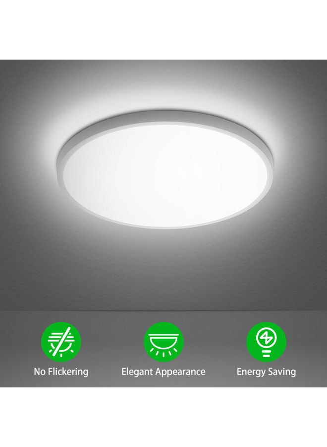 مصباح سقف LED دائري طراز 6500-7000K أبيض  - Image 2