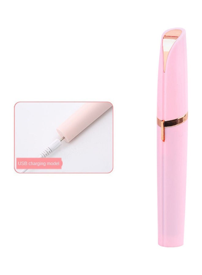 جهاز كهربائي لإزالة شعر الحواجب بدون ألم وردي - Image 2