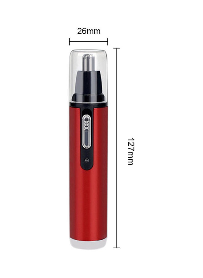 Nose and Facial Hair Trimmer Pen Red/Black - Image 3
