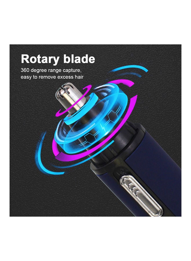 Nose and Facial Hair Trimmer Pen Blue/Black - Image 4