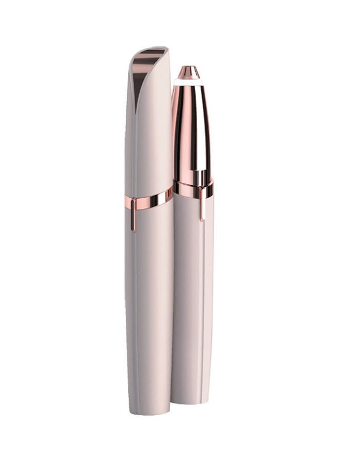 Painless Electric Eyebrow Hair Remover Rose Gold - Image 3