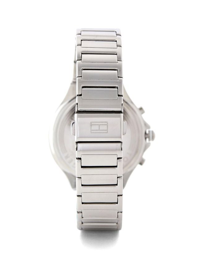 TOMMY HILFIGER Women's Eve Round Shape Stainless Steel Analog Wrist Watch 38 mm - Silver - 1782279  - Image 5
