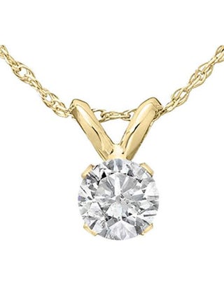 1/3 Ct Diamond Solitaire Pendant - v1618650209/N45744335A_1