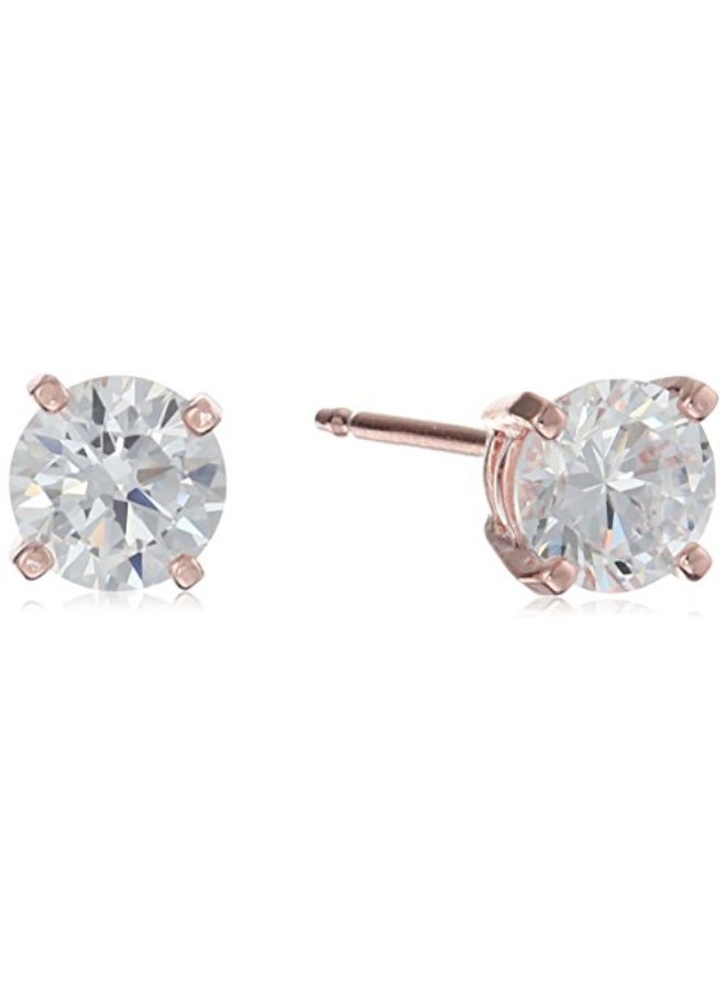Cubic Zirconia Stud Earrings - Image 1