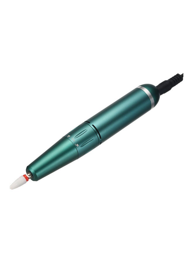 مبرد أظافر كهربائي بتصميم محمول أخضر - Image 3