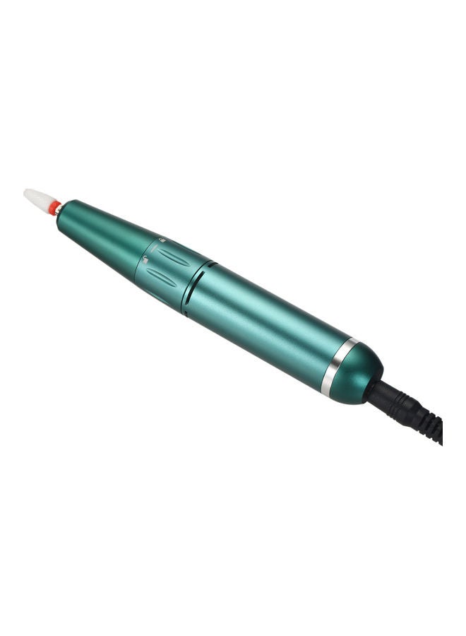 مبرد أظافر كهربائي بتصميم محمول أخضر - Image 4