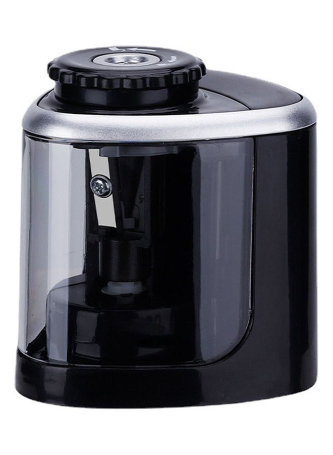 Electric Pencil Sharpener Black/Silver - Image 1