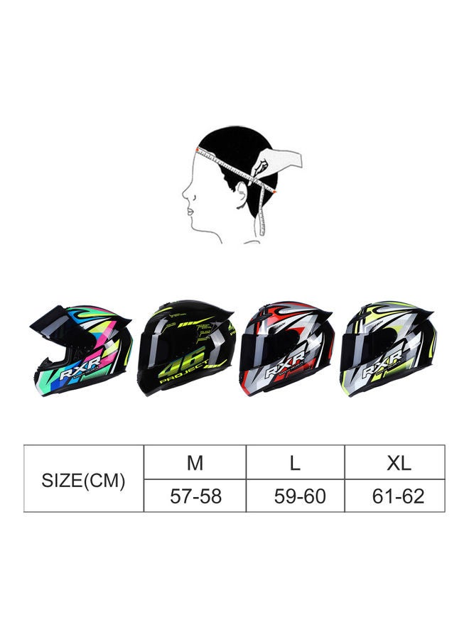 Generic - Motorcycle Helmet Full Face Cover - Image 1
